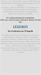 Mobile Screenshot of lexitron.de